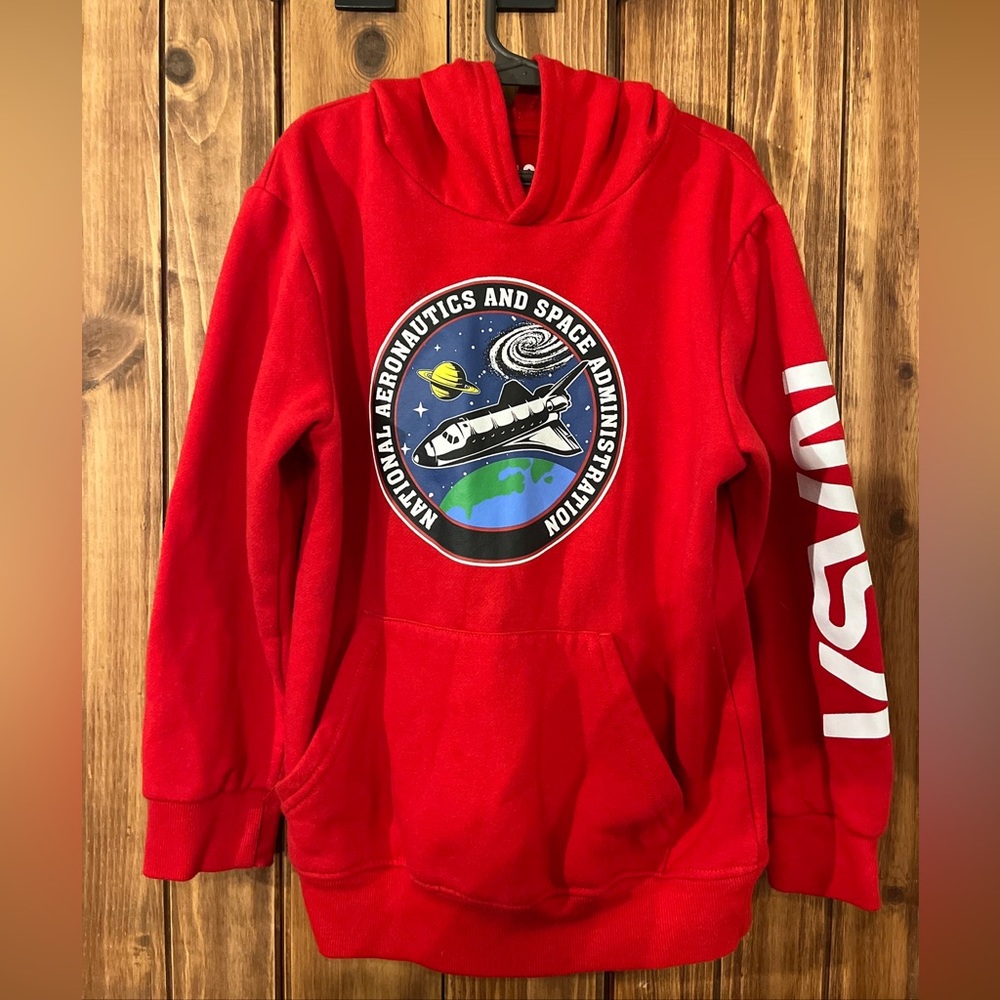 NASA Shuttle Hooded Sweatshirt Children Small by NASA